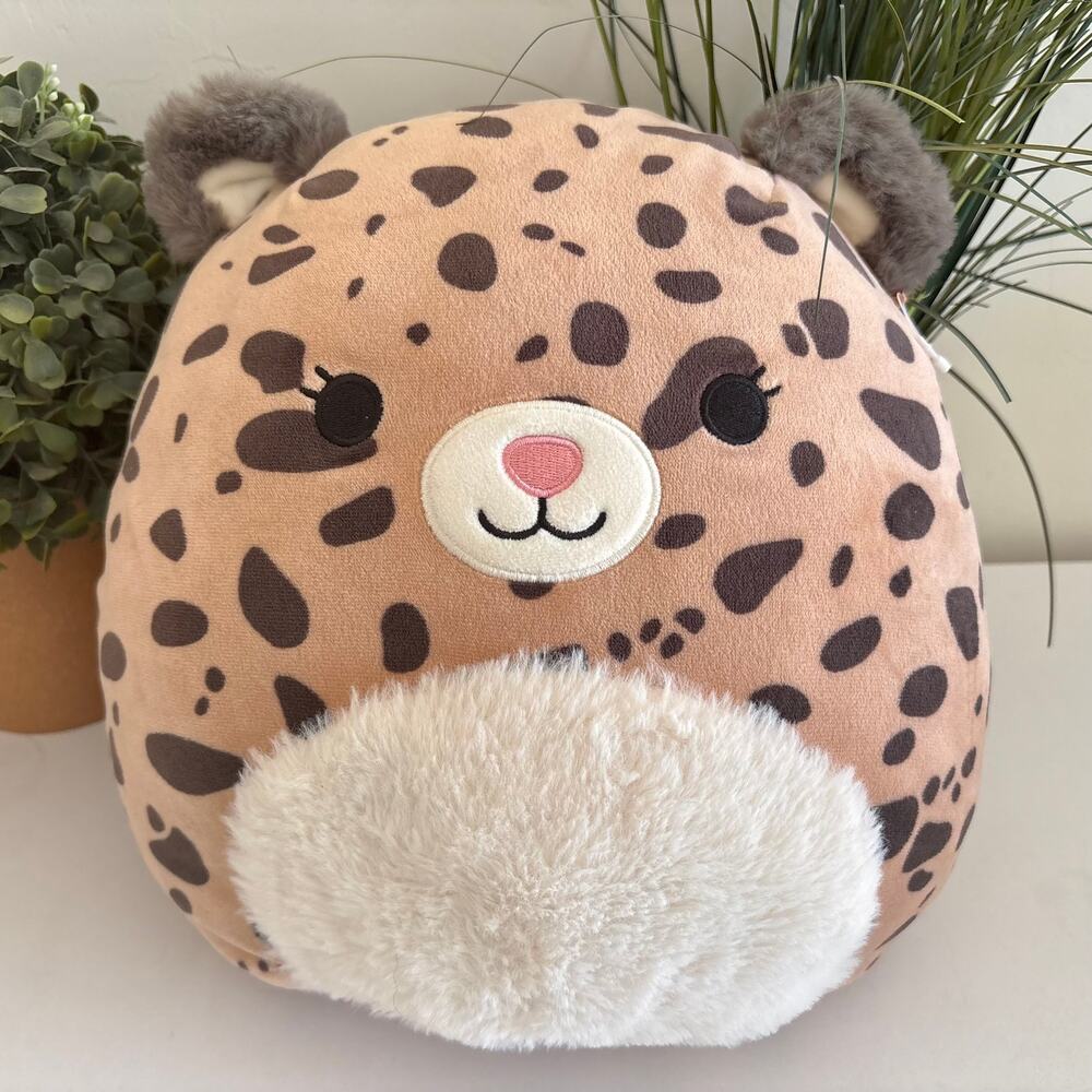 Squishmallows 12" Kei The Cheetah Plush Stuffed Toy